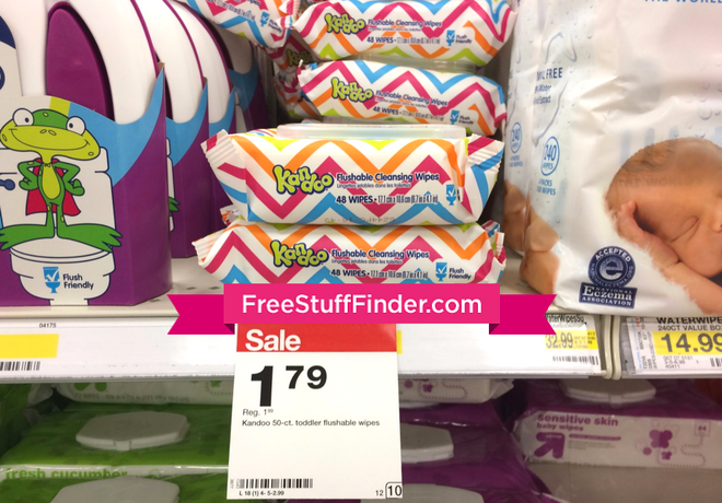 $1.29 (Reg $2) Kandoo Flushable Wipes at Target