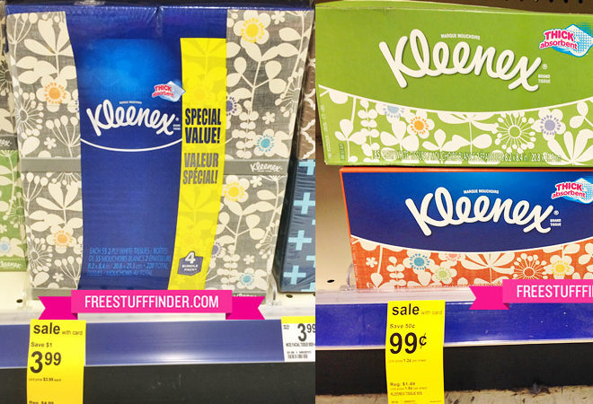 *NEW* $0.75 Off Three Kleenex Facial Tissue Coupon + Walgreens Deals