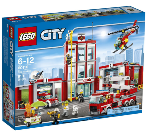 $63.99 (Reg $100) LEGO City Fire Station + FREE Shipping
