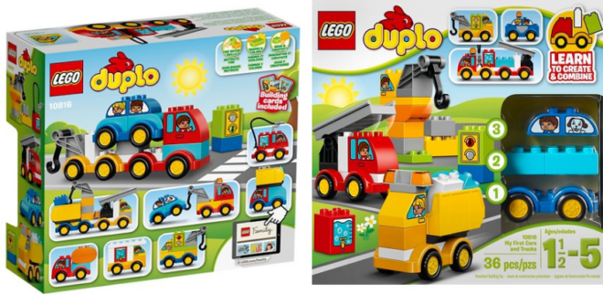 $12.63 (Reg $20) LEGO DUPLO My First Cars & Trucks Set + FREE Shipping