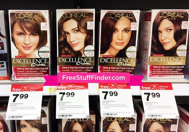 $0.49 (Reg $8) Loreal Excellence Hair Color at Target (Today Only!)