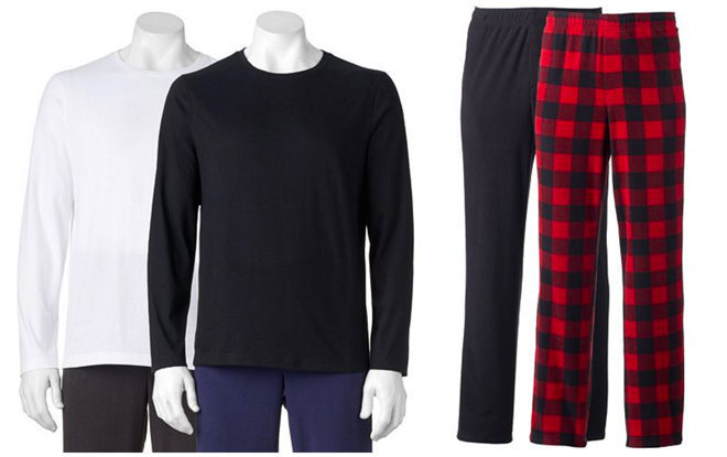 $5.99 (Reg $28) 2-Pack Lounge Tees & Pants + FREE Shipping ($2.99 Each!)