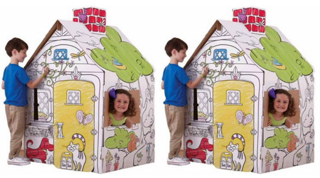 $10 (Reg $30) Kids Color-In Playhouses at Michaels (Today & In-Store Only)