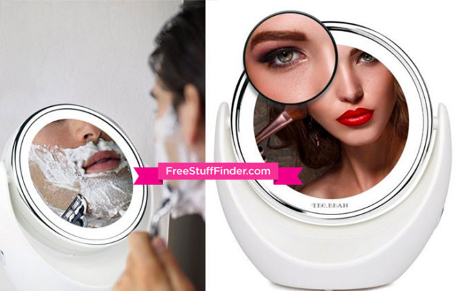 *HOT* $14.99 (Reg $30) 7x Magnifying LED Mirror