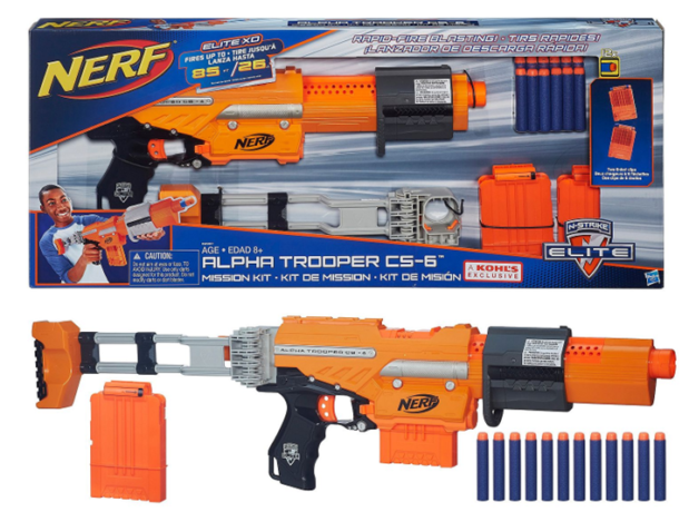 *HOT* $14.39 (Reg $45) Nerf N-Strike Alpha Trooper CS-6 Mission Kit + FREE Pickup