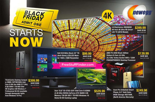 *HOT* Newegg Black Friday Ad (11/21-11/26)