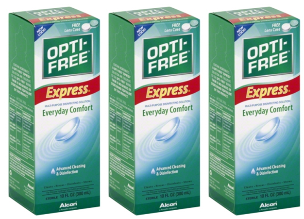 $3.19 (Reg $8) Opti-Free Express Contact Lens Solution at Target