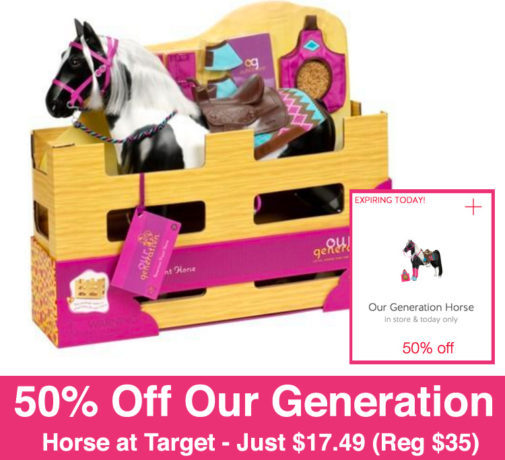 *HOT* 50% Off Our Generation Horse Cartwheel (Just $17.49 Today Only)