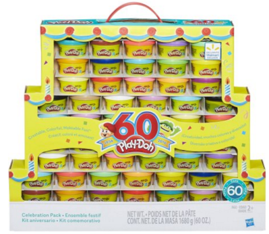 *HOT* $14.84 Play-Doh Anniversary 60-Pack + FREE Pickup ($0.25 Each!)
