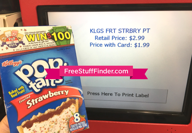 $0.99 (Reg $3) Kellogg’s Pop-Tarts at CVS