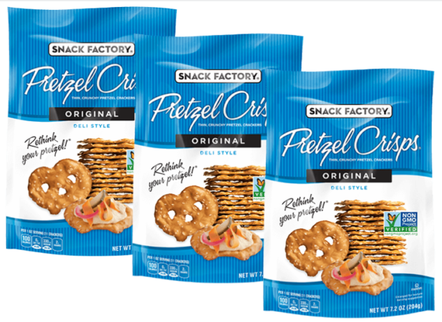 $2 (Reg $3.49) Pretzel Crisps at Target