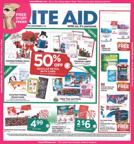 *HOT* Rite Aid Ad Preview (Week 12/4 – 12/10)