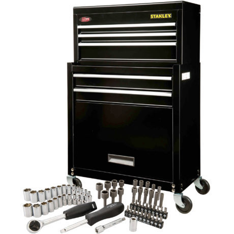 $84 (Reg $119) Rolling Tool Chest & Bonus Mechanic Set + FREE Shipping