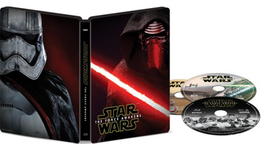 $9.99 (Reg $25) Star Wars: The Force Awakens Blu-Ray DVD Combo Pack + FREE Pickup