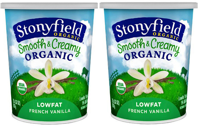 $1.74 (Reg $4) Stonyfield Organic Yogurt at Target (Print Now!)