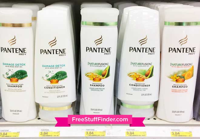 FREE Pantene Shampoo & Conditioner at Target + Moneymaker (Today Only)