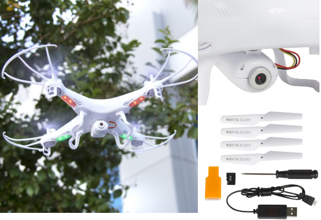 *HOT* $44.94 (Reg $120) Quadcopter Flying Drone Toy + FREE Shipping
