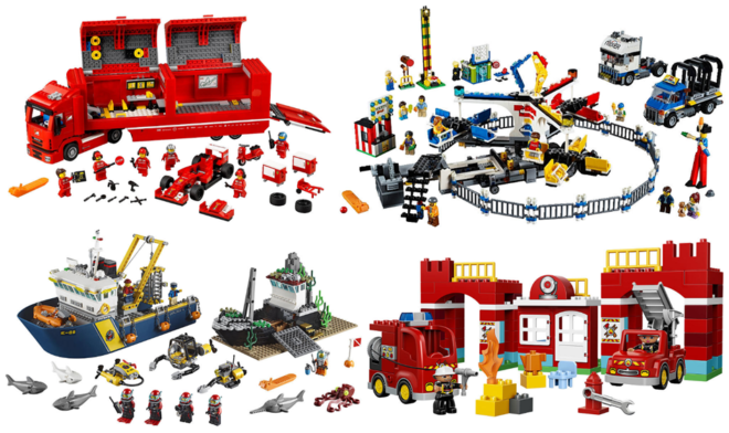 40% Off LEGO Construction Sets + FREE Shipping (From $4.19) - Today Only!