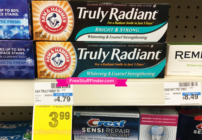 FREE Arm & Hammer Toothpaste at CVS