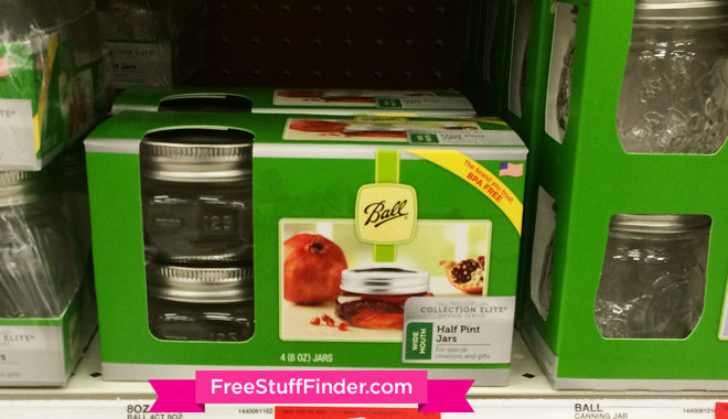 *HOT* $0.29 (Reg $4.39) Ball Half Pint Mason Jars at Target