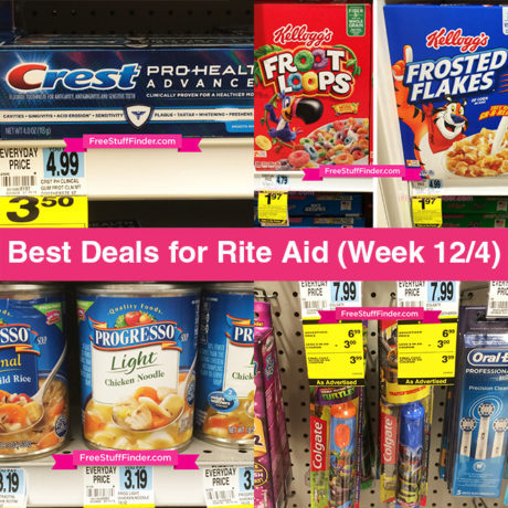 Best Deals for Rite Aid (Week 12/4-12/10)