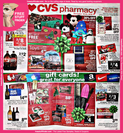 *HOT* CVS Ad Preview (Week 12/18 – 12/24)