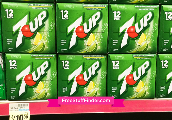 *HOT* $2.33 (Reg $6.49) 7Up 12-Packs at CVS