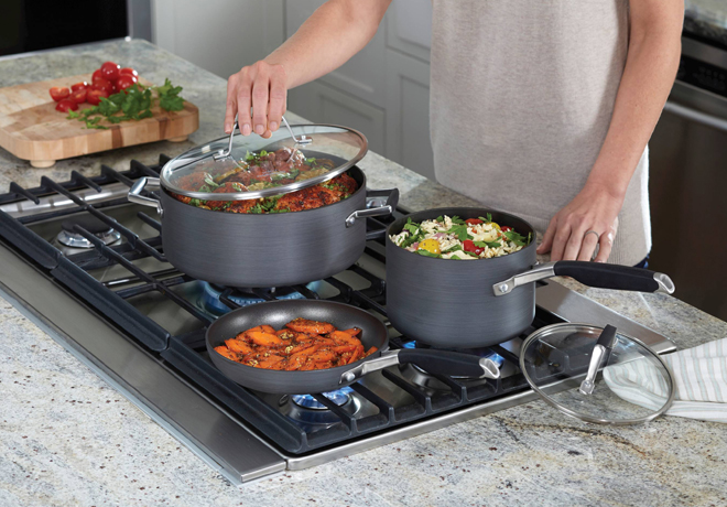 *HOT* $84.99 (Reg $150) Calphalon 8-Piece Nonstick Cookware Set + FREE Shipping