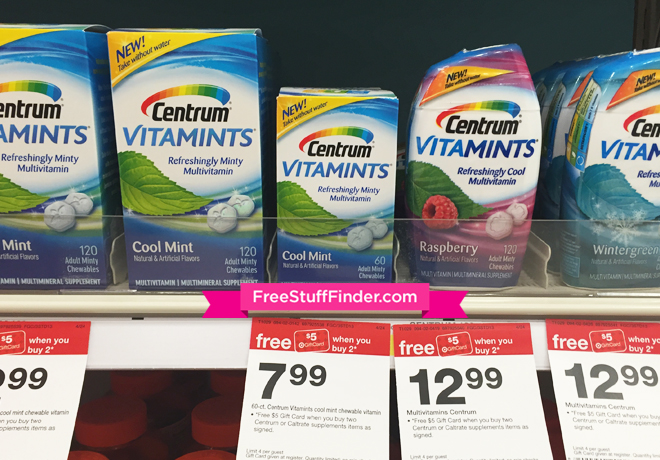 $0.69 (Reg $8) Centrum Vitamints at Target