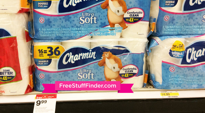 *HOT* $0.34 per Double Plus Roll Charmin Ultra Soft at Target