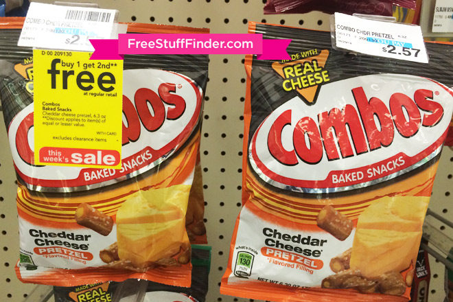 $0.79 (Reg $2.57) Combos Baked Snacks at CVS