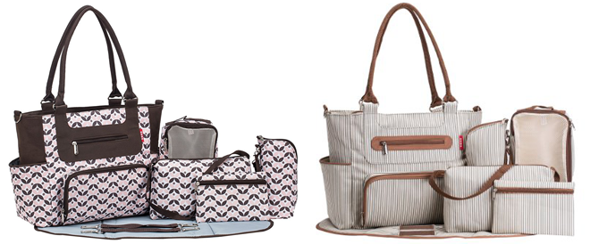 *HOT* $24.50 (Reg $70) 7-Piece Diaper Bag Set