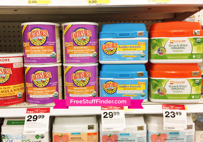 *HOT* $12.99 (Reg $30) Earth's Best Infant Formula at Target (Today Only!)