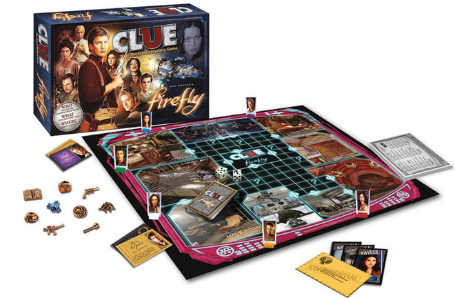 $12.33 (Reg $40) Firefly Clue Board Game