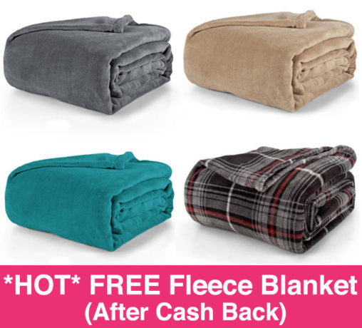 *HOT* FREE Fleece Blanket