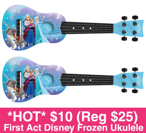 *HOT* $10 (Reg $25) First Act Character Ukuleles