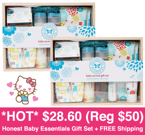 *HOT* $28.60 (Reg $50) Honest Baby Essentials Gift Set + FREE Shipping