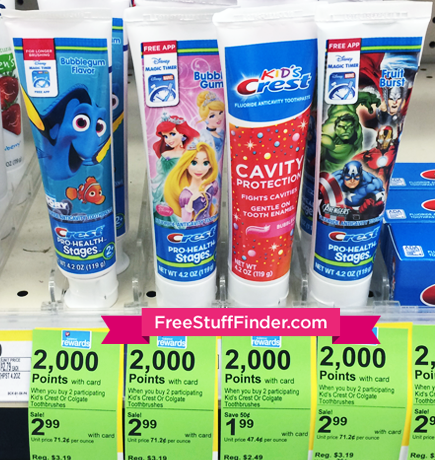 *HOT* $0.19 (Reg $2.49) Kids Crest Toothpaste at Walgreens