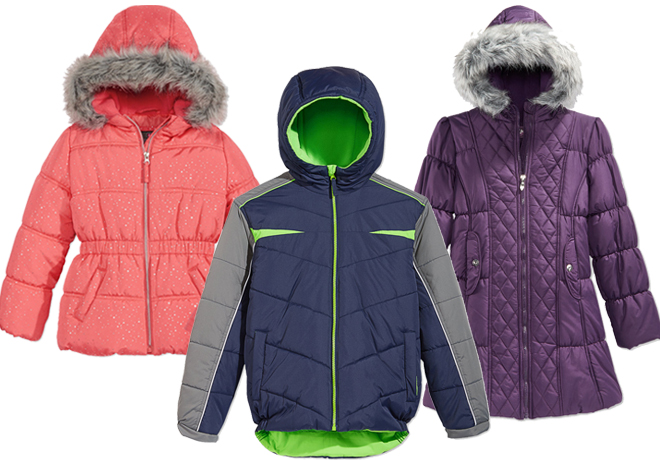 *HOT* $11.99 (Reg $85) Kids Puffer Jackets + FREE Pickup