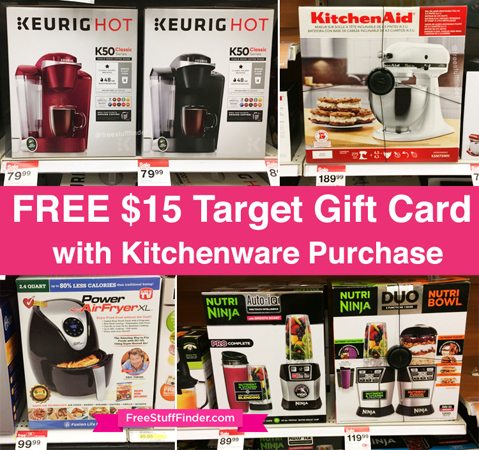 *HOT* FREE $15 Gift Card with Kitchenware Purchase at Target