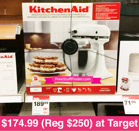 $150.99 (Reg $250) KitchenAid Classic Stand Mixer at Target