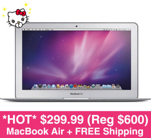 *HOT* $299.99 (Reg $600) Apple 11.6" MacBook Air + FREE Shipping