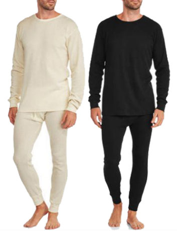 $6 (Reg $10) Athletex Men's Thermal Crew and Pants Set + FREE Pickup