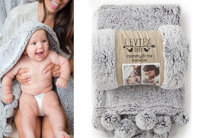 $20.99 (Reg $35) Heathered Mommy & Me Blanket + FREE Shipping