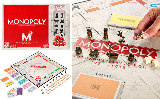 *HOT* $7 (Reg $15) Monopoly 80th Anniversary Edition + FREE Shipping