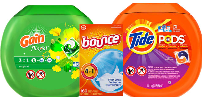 *NEW* High Value P&G Laundry Coupons (Print Now!)