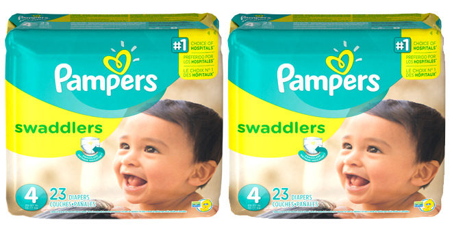 $5.97 (Reg $9) Pampers Swaddlers Diapers at Walmart