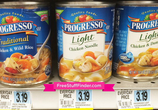 *HOT* $0.25 (Reg $3.19) Progresso Soup at Rite Aid