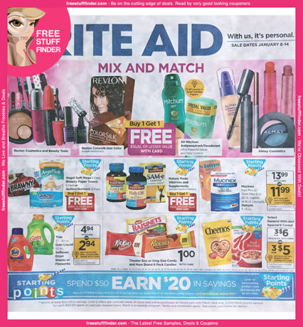 *HOT* Rite Aid Ad Preview (Week 1/8 – 1/14)
