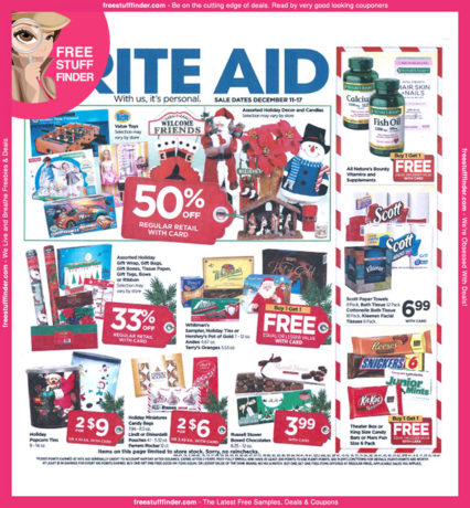 *HOT* Rite Aid Ad Preview (Week 12/11 – 12/17)